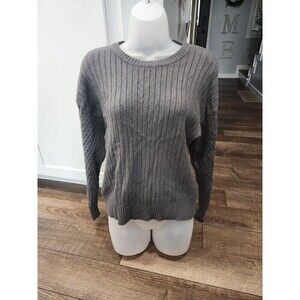 Evolution By Cyrus Women's Sweater Gray Medium